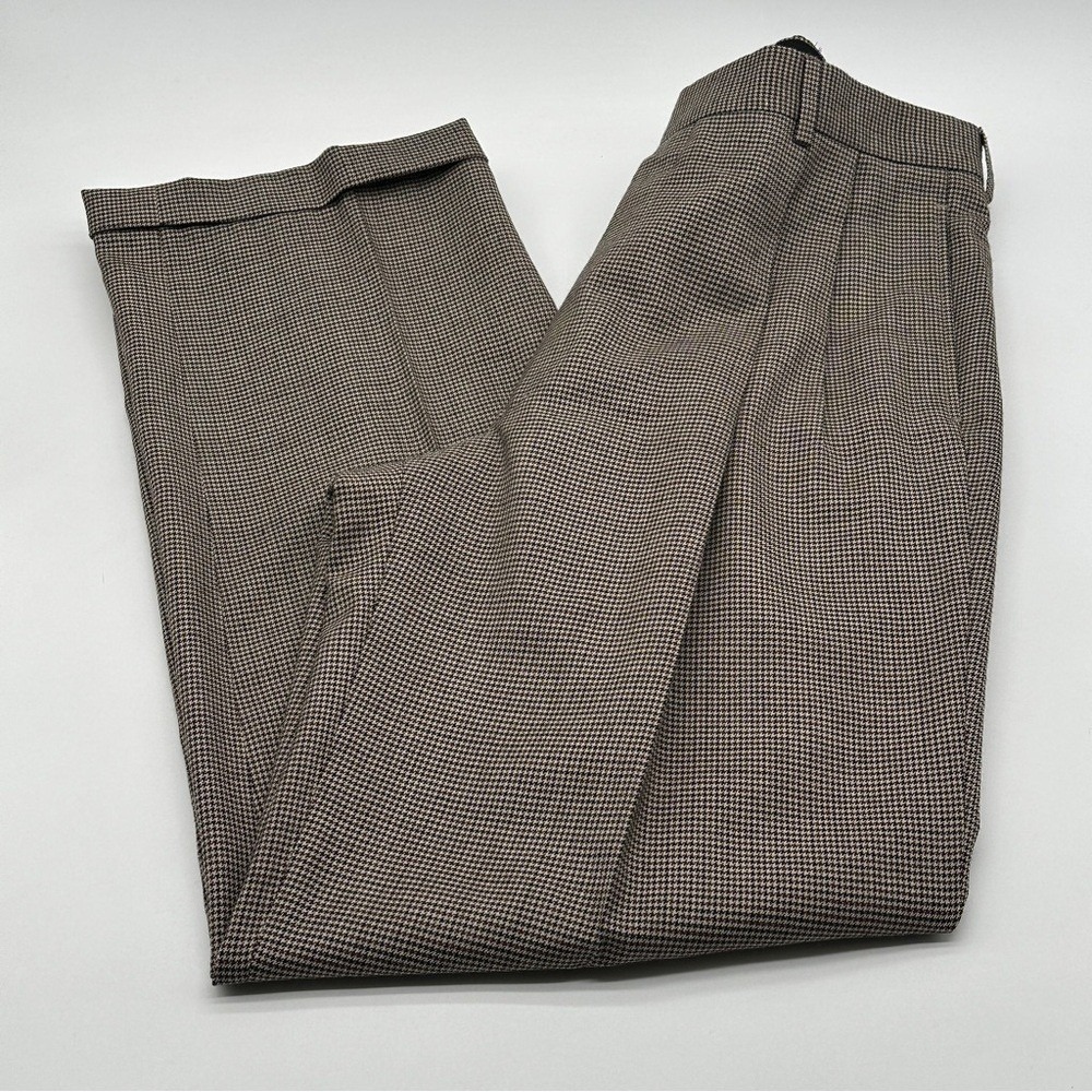 JoS A‎ Bank Executive Wool Cashmere Windsor Mens Pants 34x30 NWT houndstooth